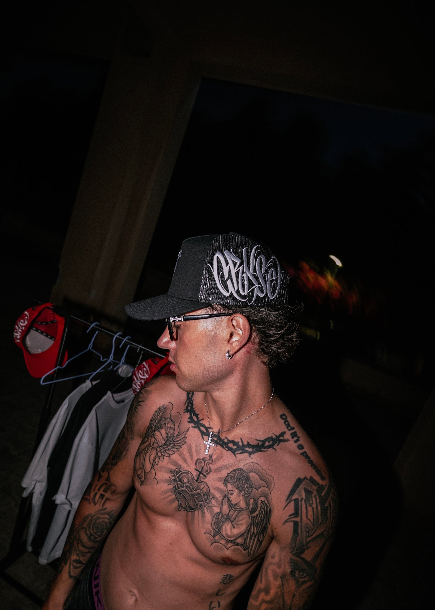 CRYSE PROJECTS TRUCKER HAT (BLACK)
