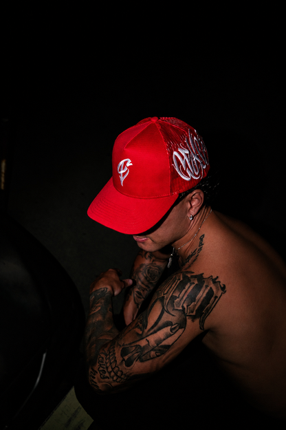 CRYSE PROJECTS TRUCKER HAT (RED)