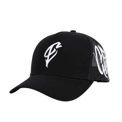 CRYSE PROJECTS TRUCKER HAT (BLACK)