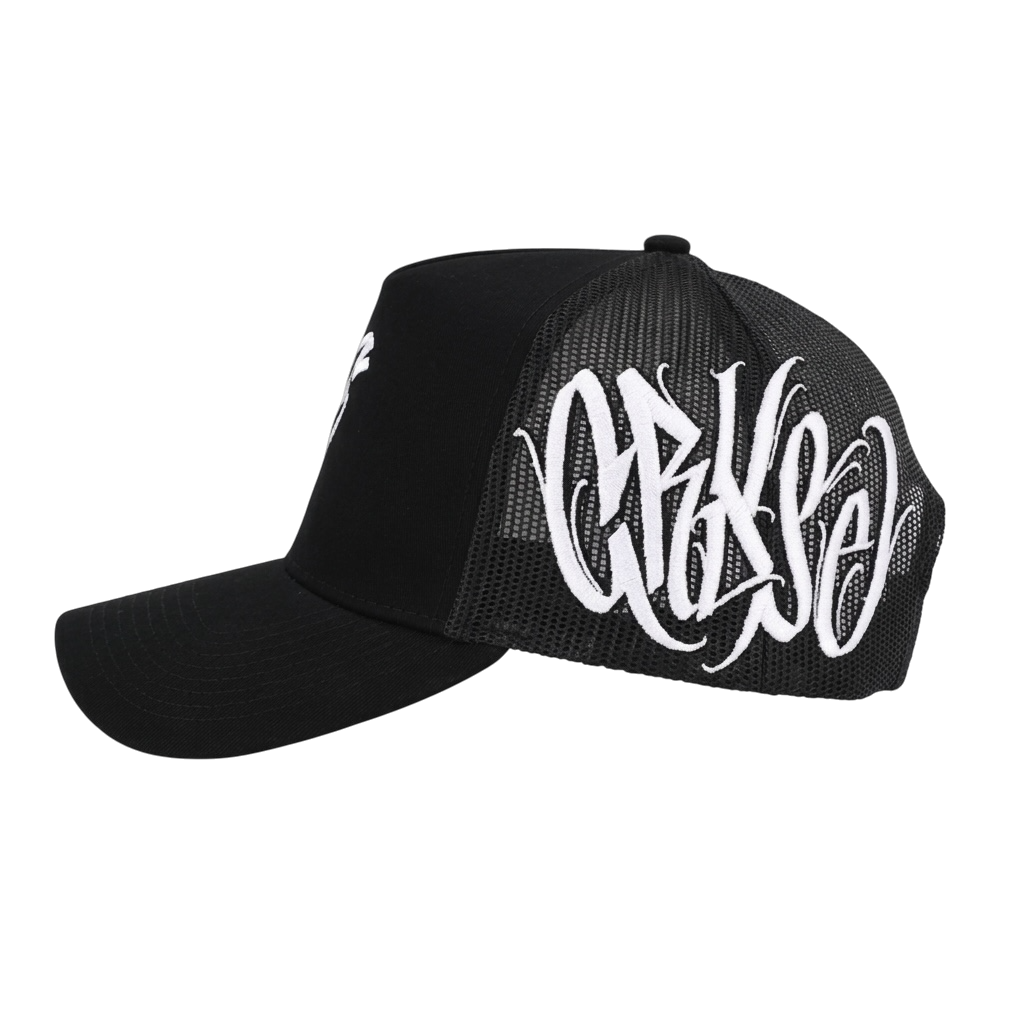 CRYSE PROJECTS TRUCKER HAT (BLACK)