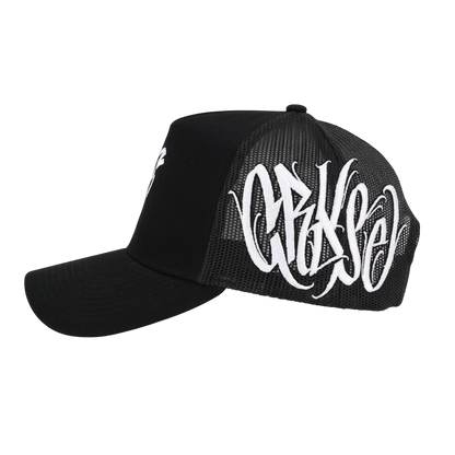 CRYSE PROJECTS TRUCKER HAT (BLACK)
